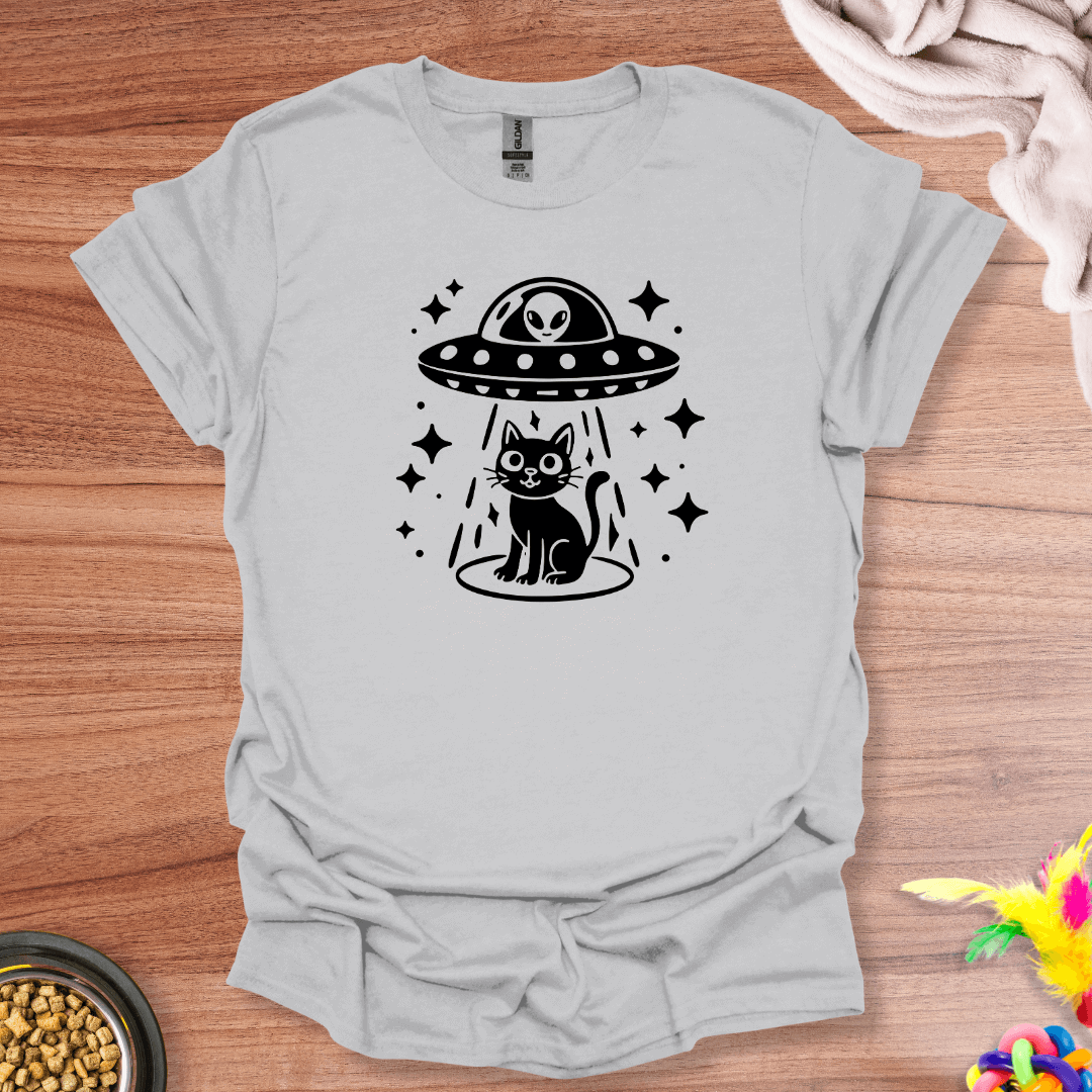 Catnapped by Aliens T-Shirt