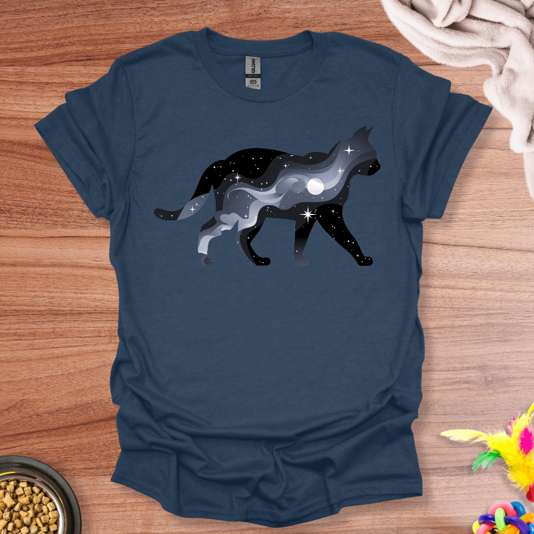 Cosmic Cat Wanderer T-Shirt