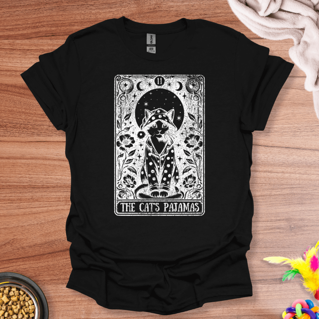 The Cat Pajamas Tarot T-Shirt