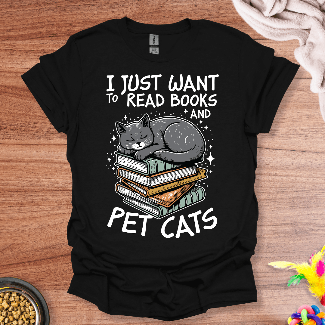 Books & Cats Bliss T-Shirt
