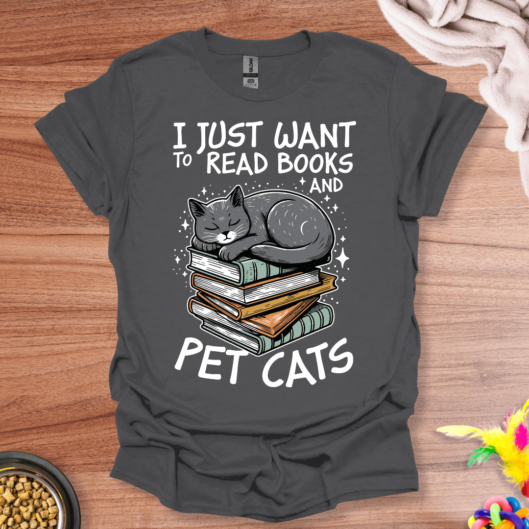 Books & Cats Bliss T-Shirt