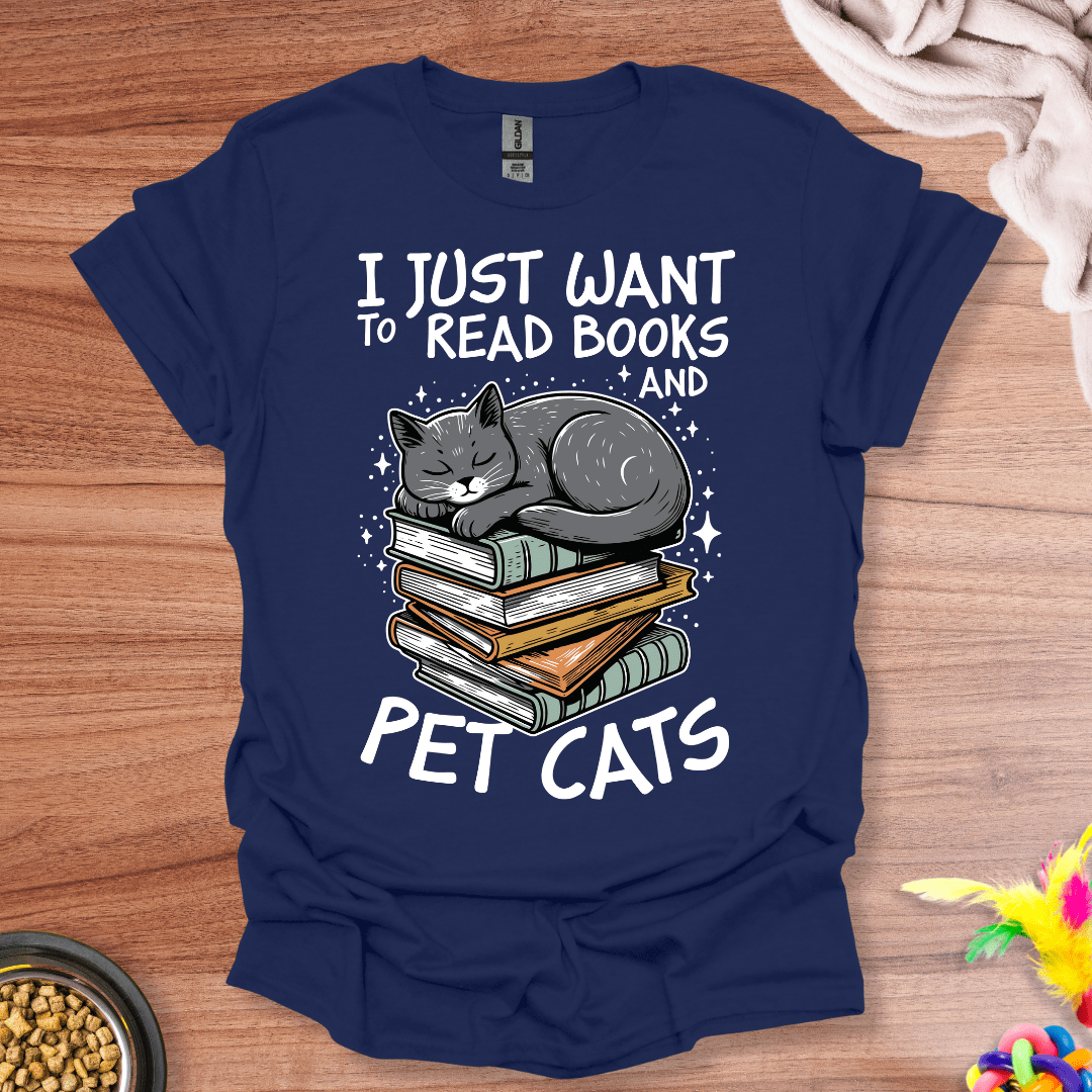 Books & Cats Bliss T-Shirt