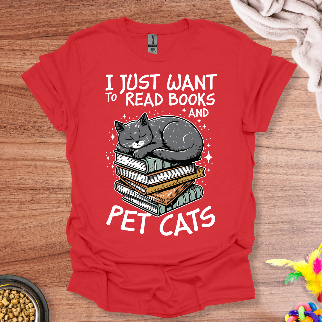 Books & Cats Bliss T-Shirt