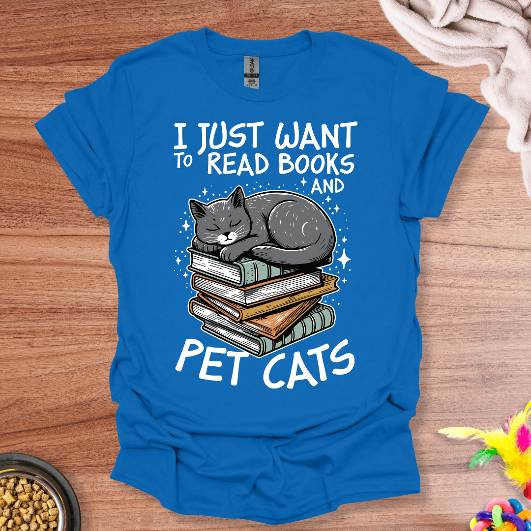 Books & Cats Bliss T-Shirt
