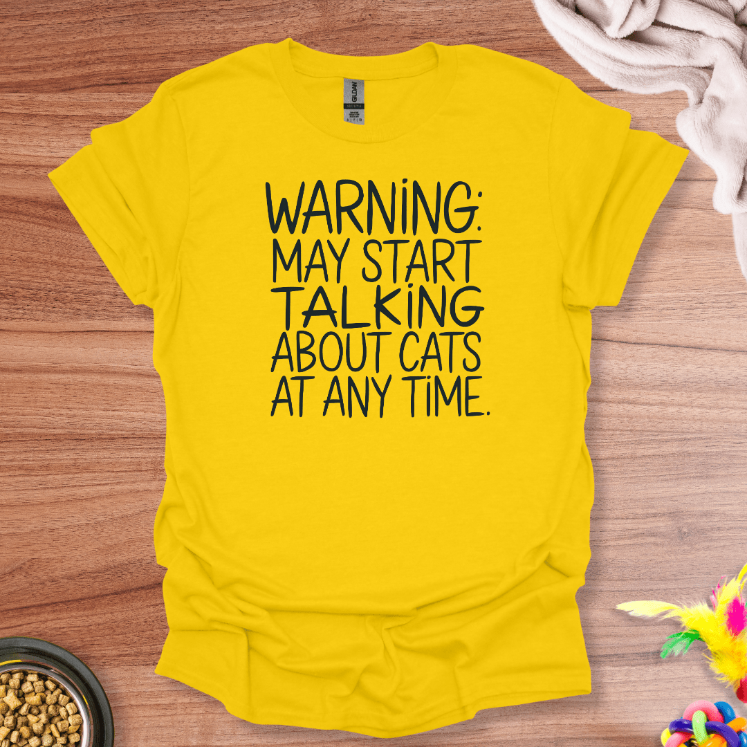 Cat Chat Alert T-Shirt