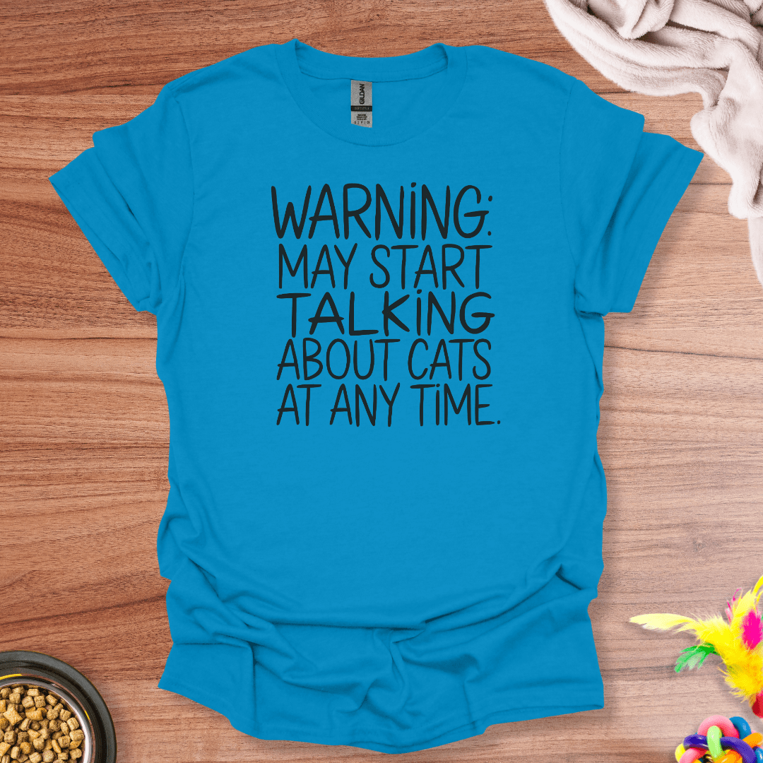 Cat Chat Alert T-Shirt