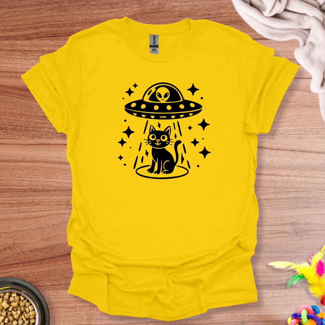 Catnapped by Aliens T-Shirt