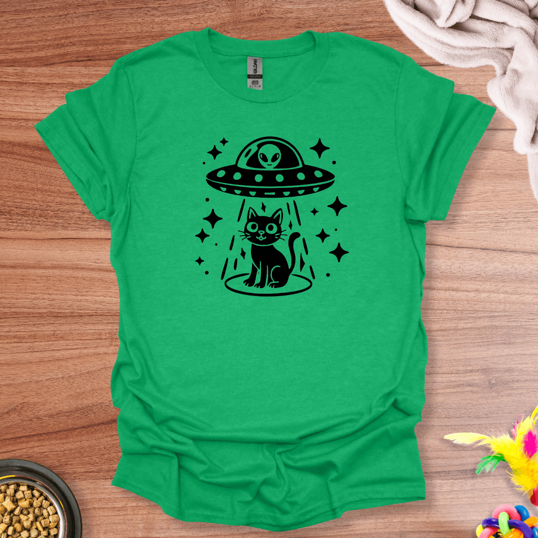 Catnapped by Aliens T-Shirt