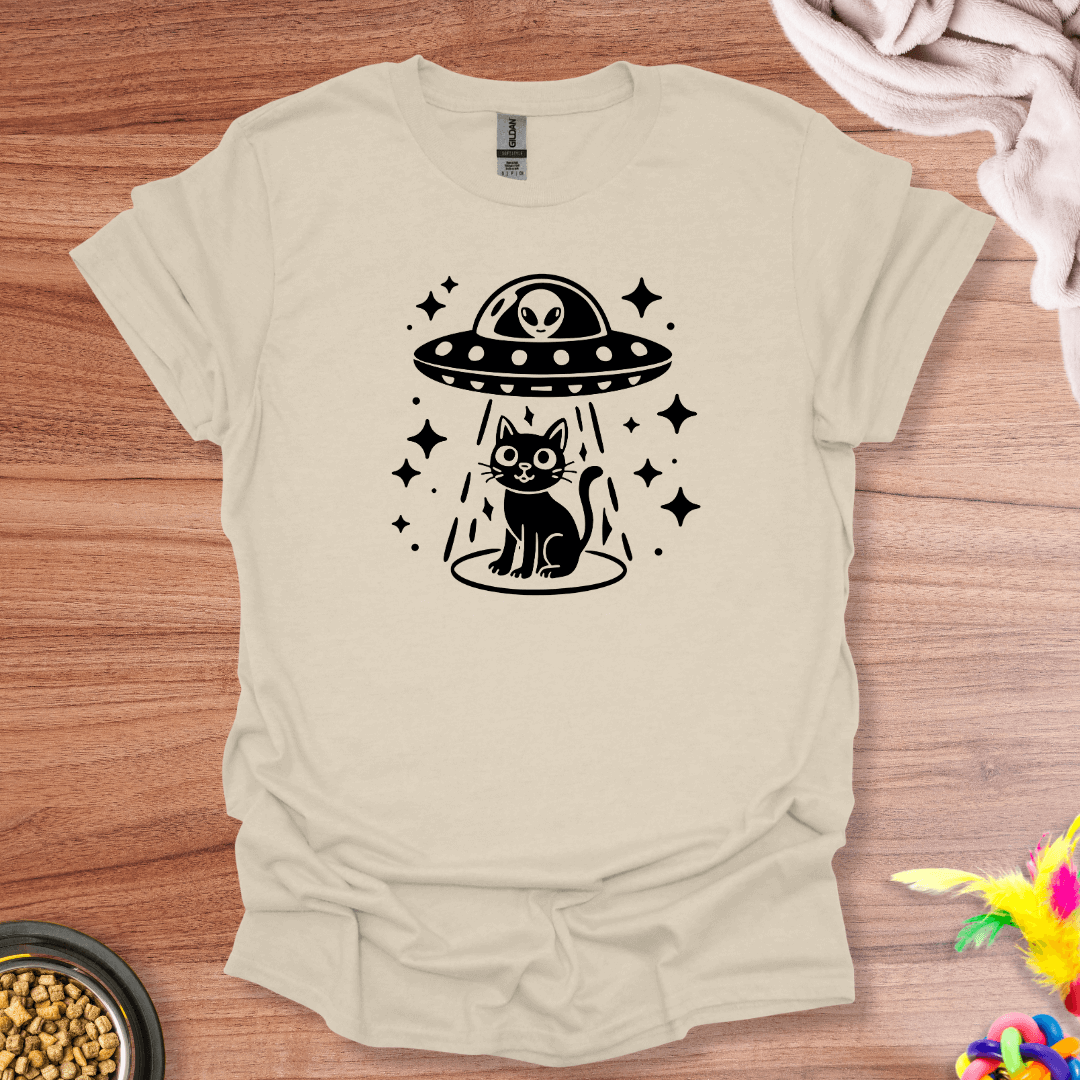 Catnapped by Aliens T-Shirt