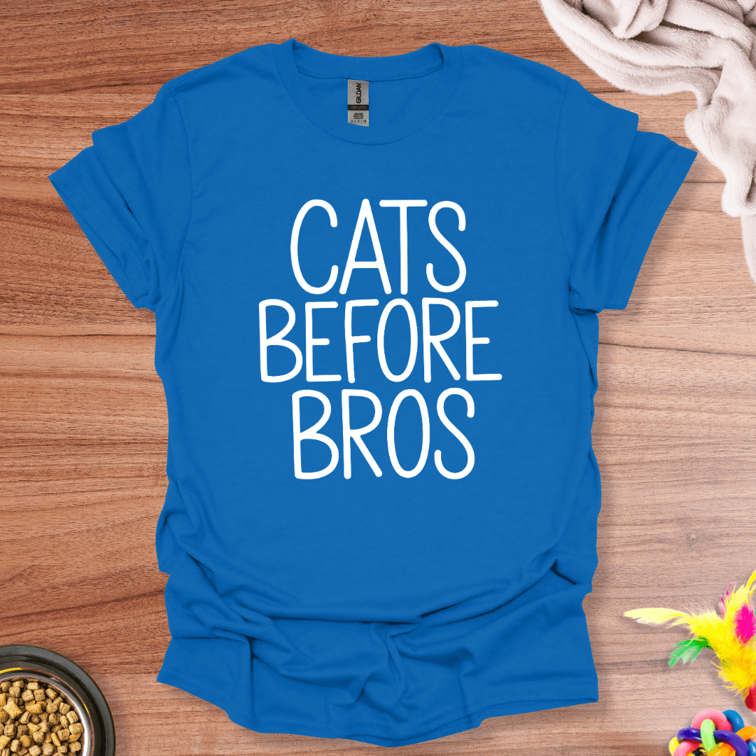 Cats Before Bros T-Shirt