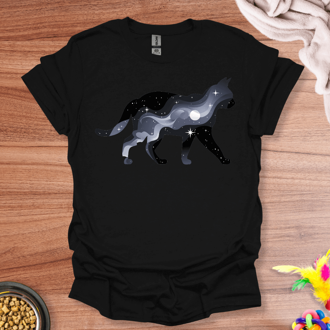 Cosmic Cat Wanderer T-Shirt