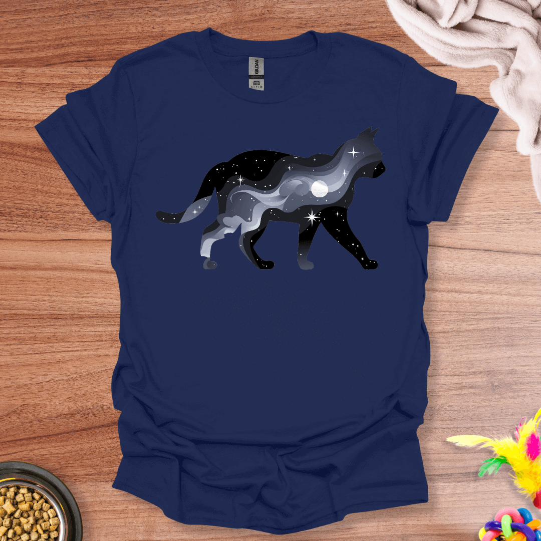 Cosmic Cat Wanderer T-Shirt