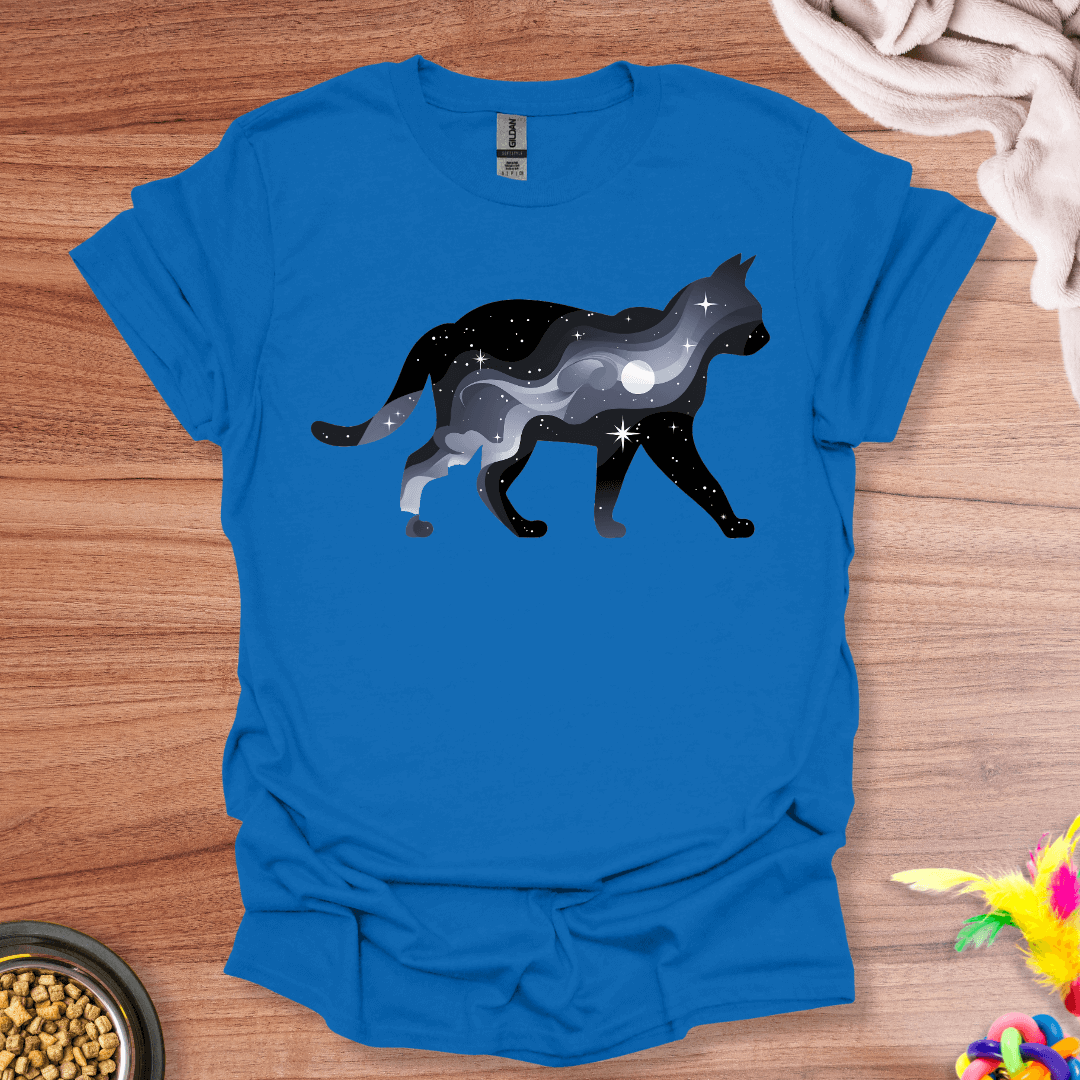 Cosmic Cat Wanderer T-Shirt