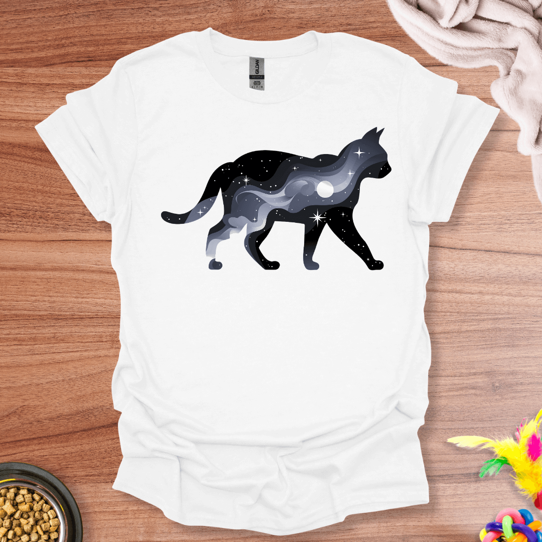 Cosmic Cat Wanderer T-Shirt