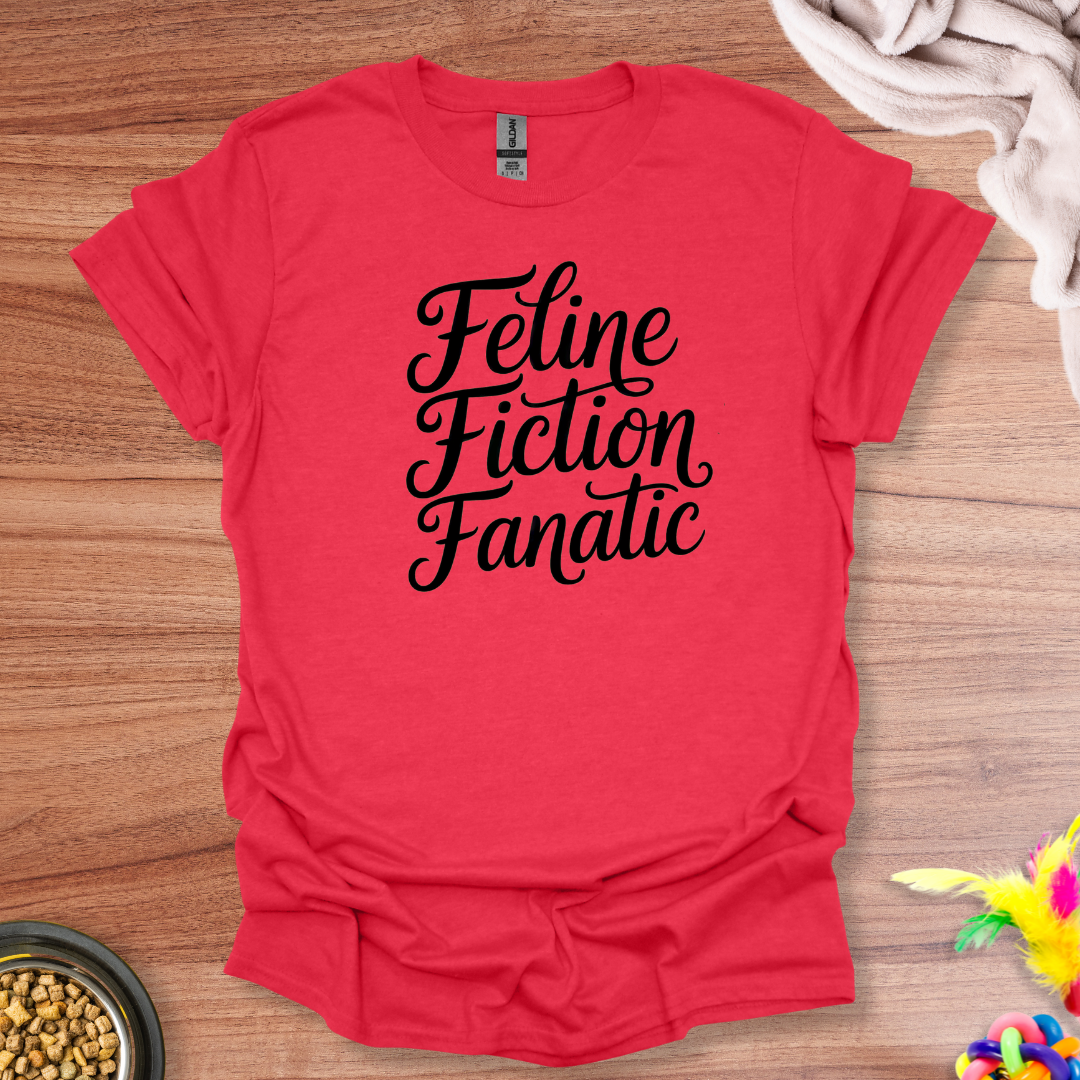Feline Fiction Fanatic T-Shirt