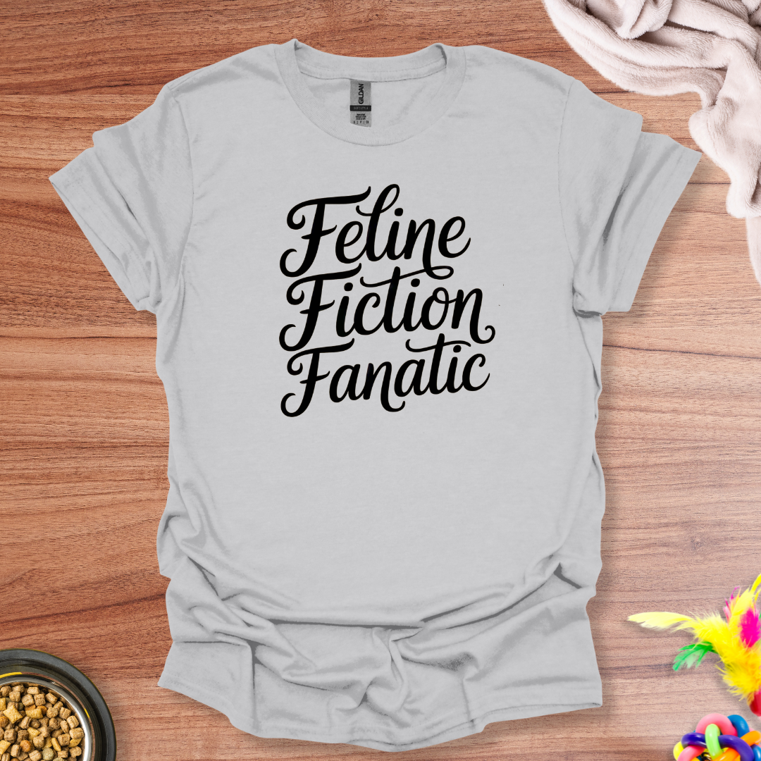 Feline Fiction Fanatic T-Shirt