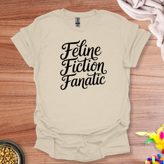 Feline Fiction Fanatic T-Shirt