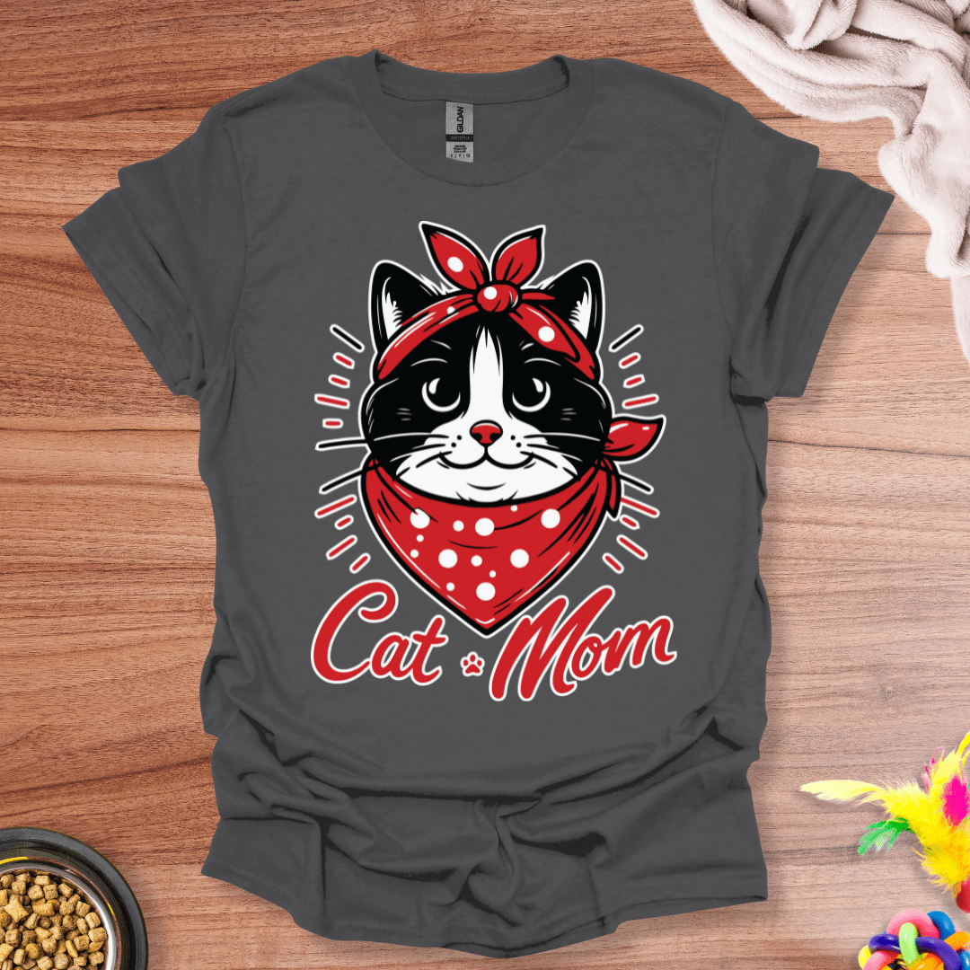 Happy Cat Mom T-Shirt
