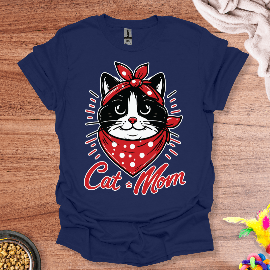 Happy Cat Mom T-Shirt