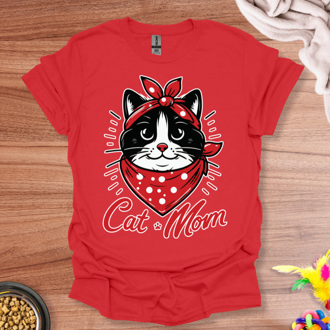 Happy Cat Mom T-Shirt