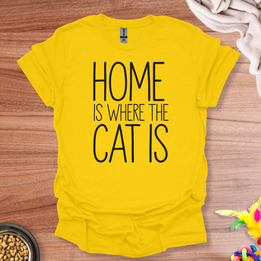 Home with My Cat T-Shirt