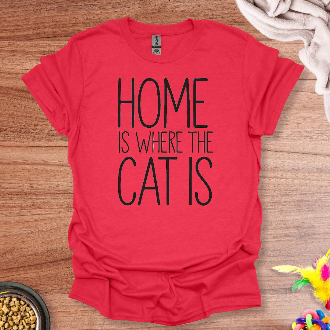 Home with My Cat T-Shirt