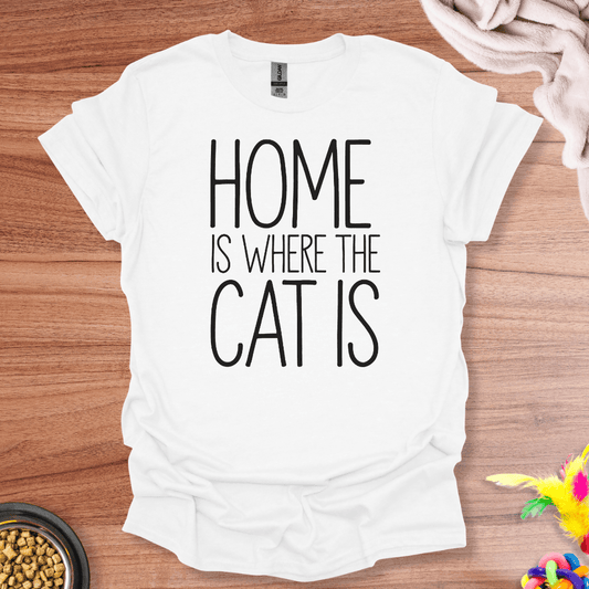 Home with My Cat T-Shirt