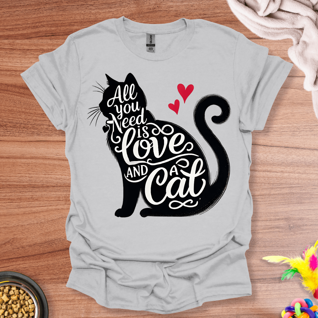 Love And A Cat T-Shirt