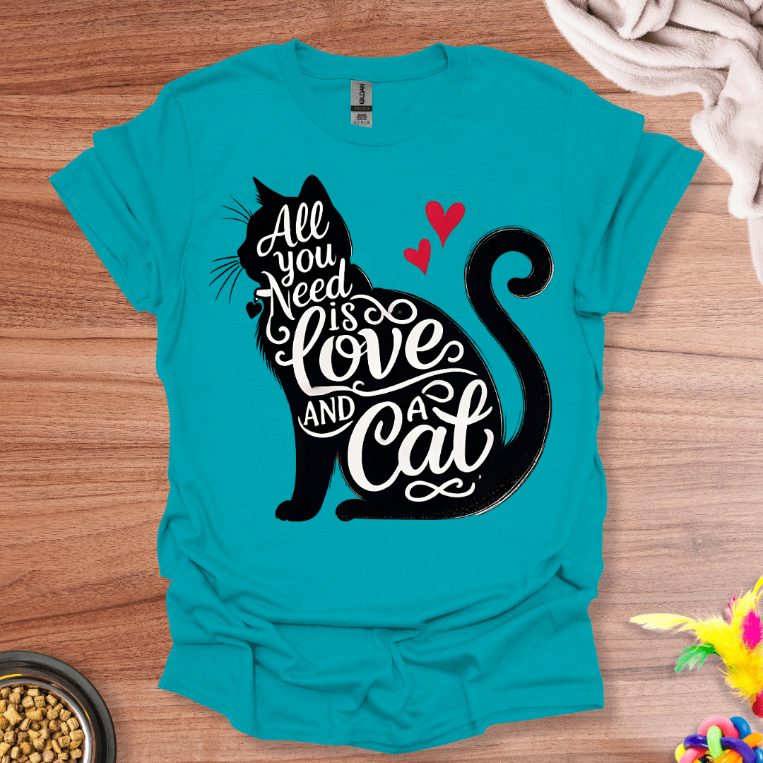Love And A Cat T-Shirt