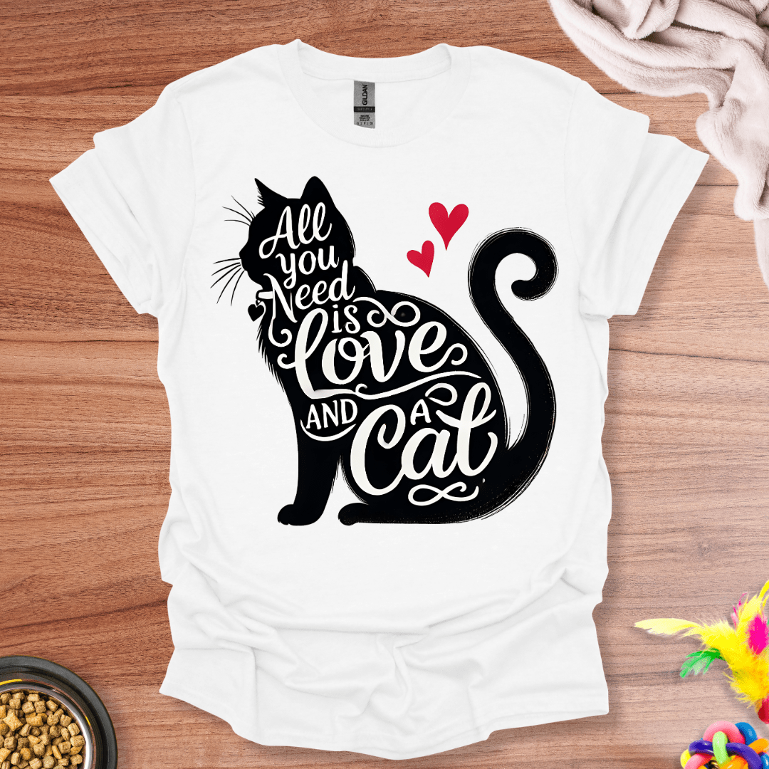 Love And A Cat T-Shirt