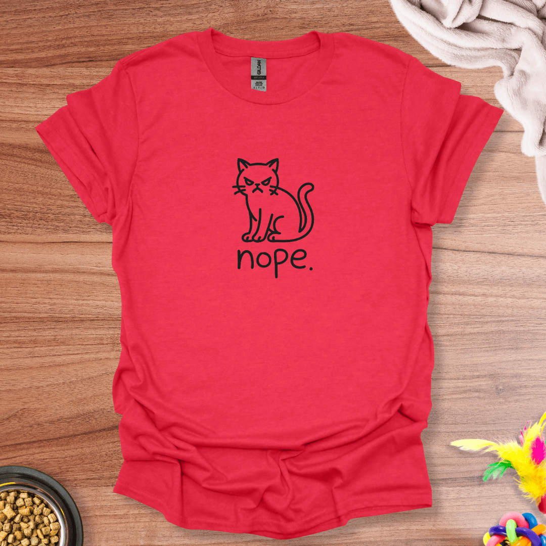 Nope Cat T-Shirt