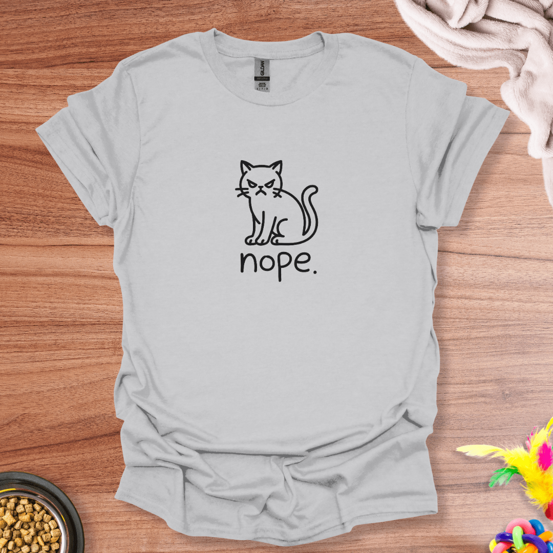 Nope Cat T-Shirt