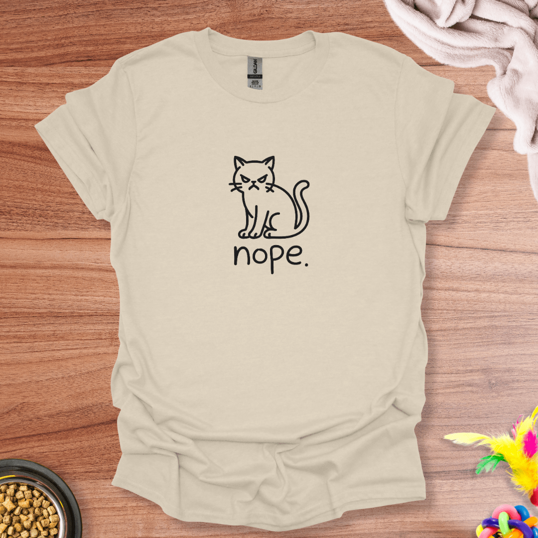 Nope Cat T-Shirt