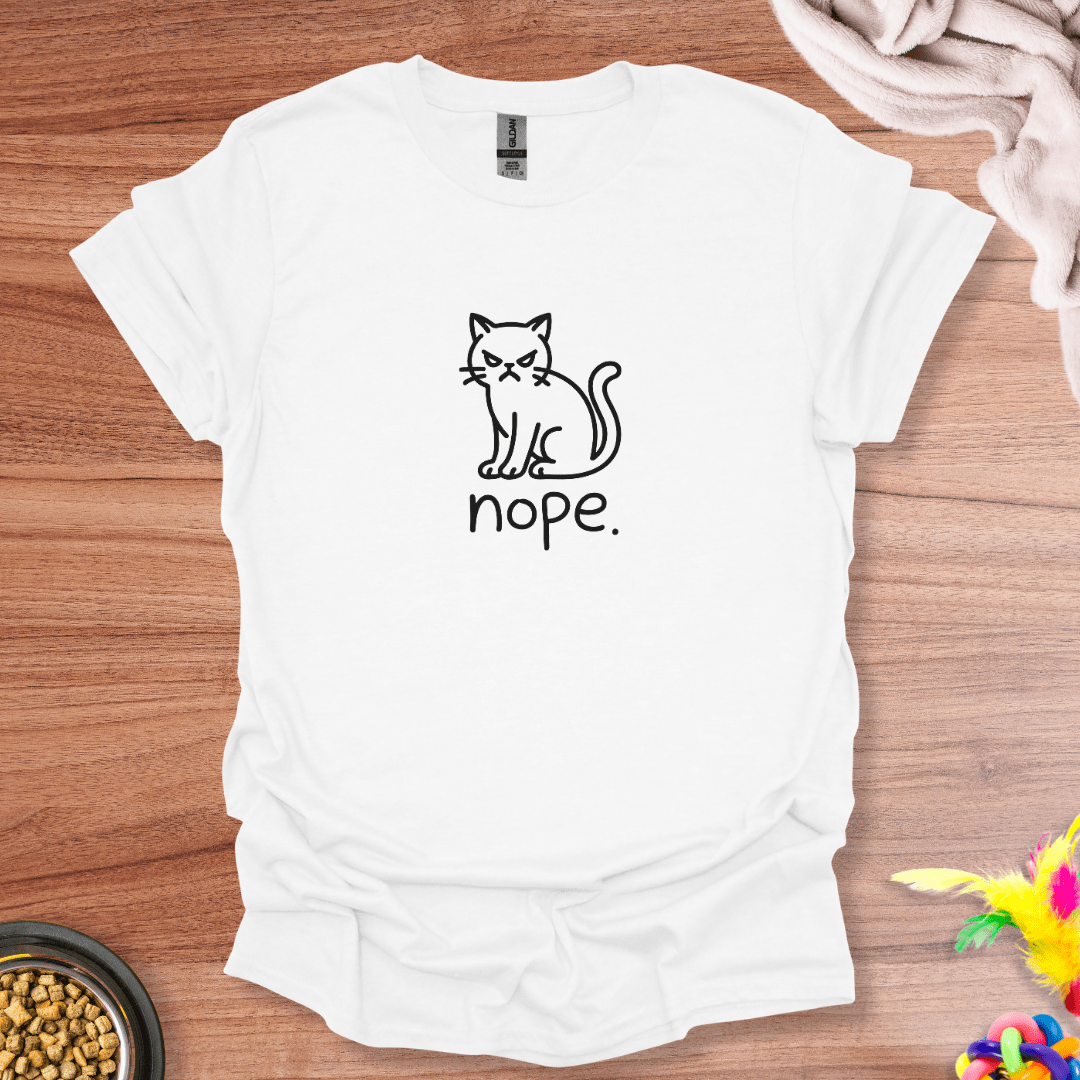 Nope Cat T-Shirt