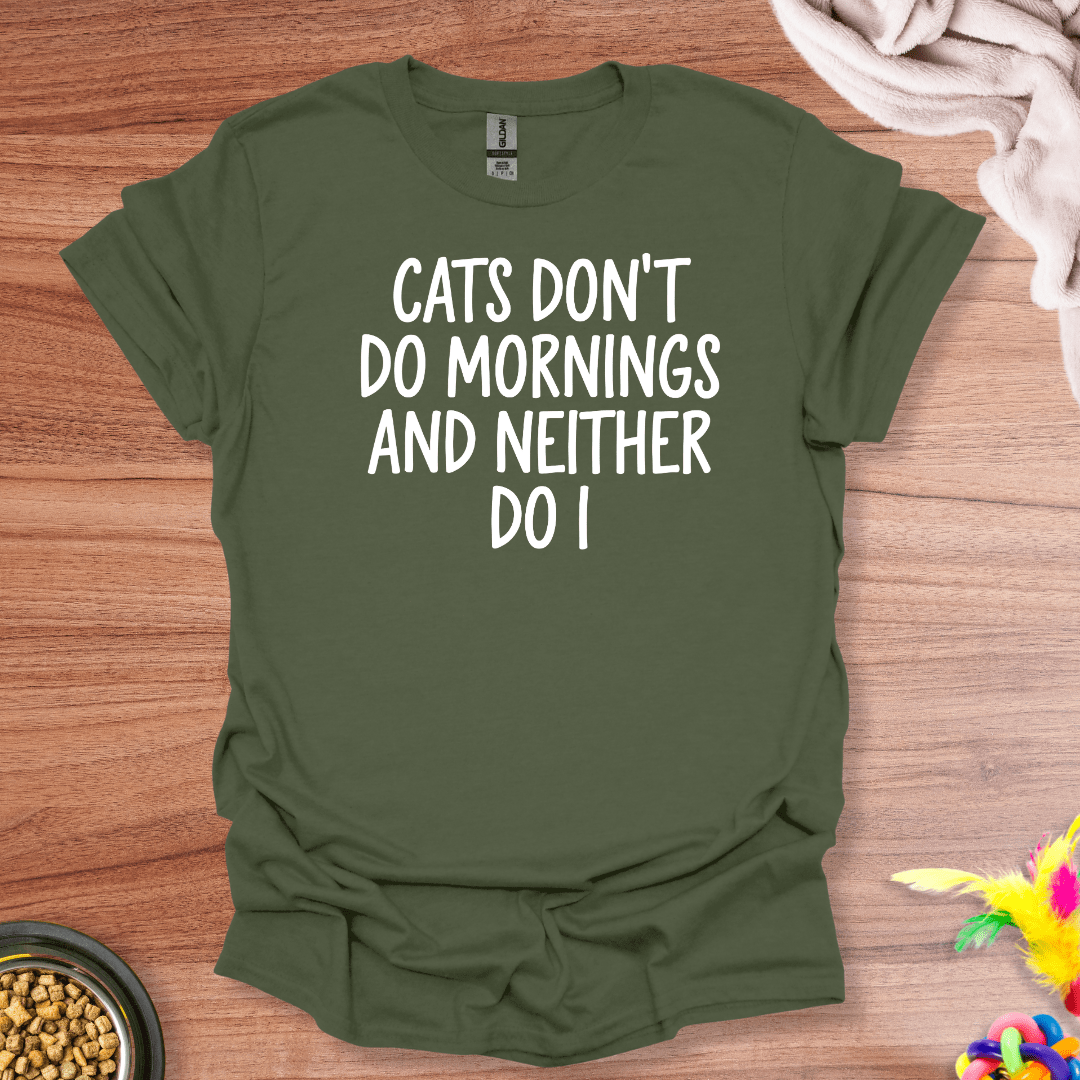 Not A Morning Cat Person T-Shirt