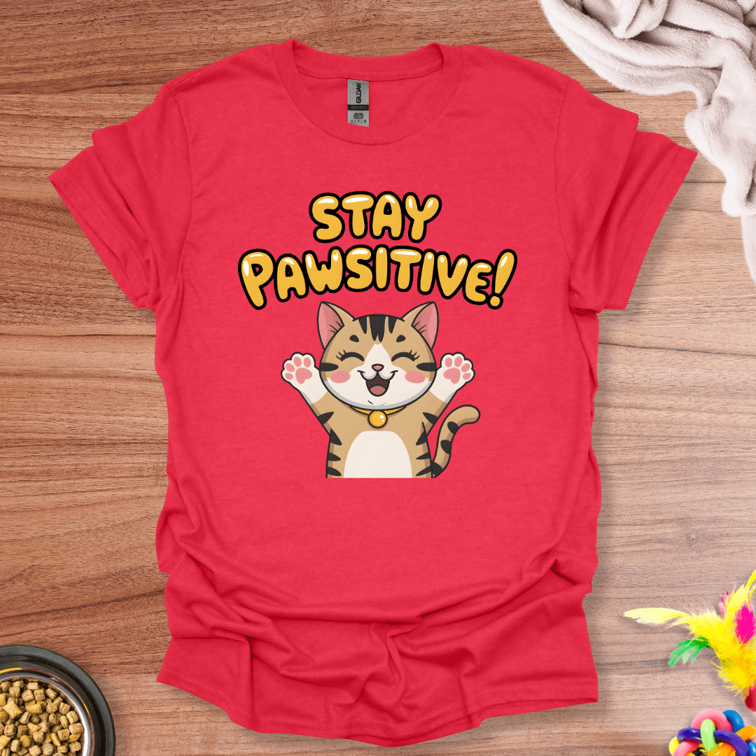 Stay Pawsitive T-Shirt