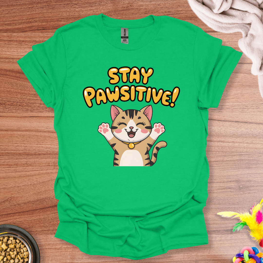 Stay Pawsitive T-Shirt
