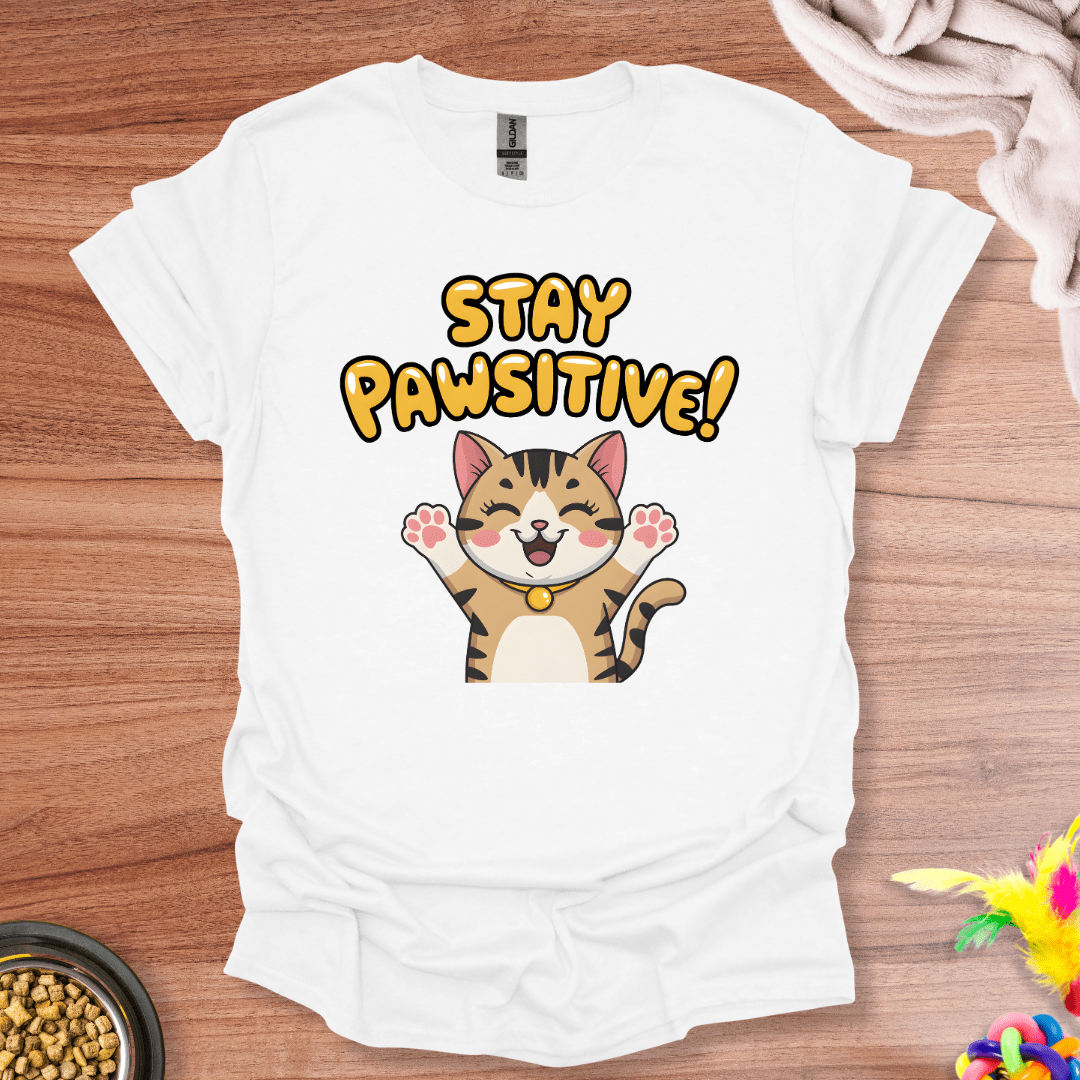 Stay Pawsitive T-Shirt