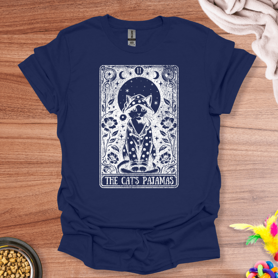 The Cat Pajamas Tarot T-Shirt