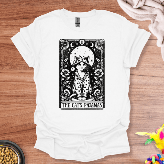 The Cat Pajamas Tarot T-Shirt